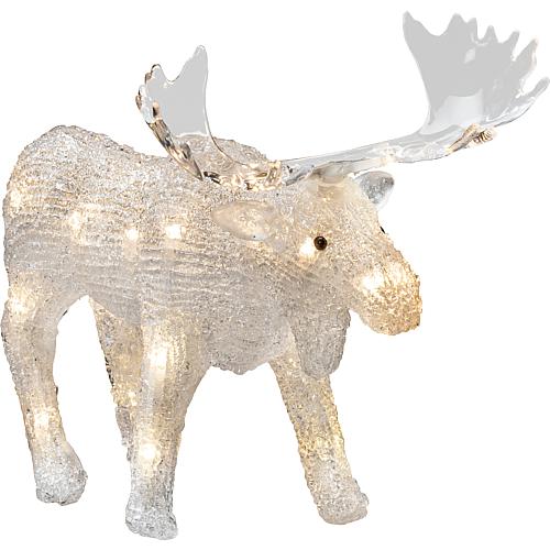 LED Acryl Elch 21 cm 