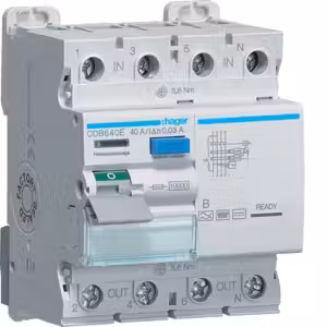 Hager FI-Schutzschalter CDB640E 4polig