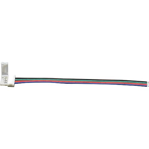 Clip-Flex-Einspeisung für RGB-Stripes 10mm (4-polig)