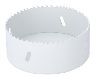  Bohrkrone, Lochsäge, HSS-BI-Metall, Ø105mm   
