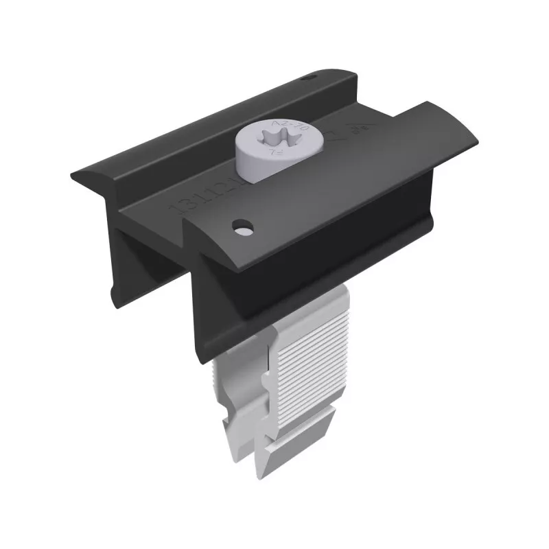 Schletter 131121-901 Mittelklemme Rapid 16 30-40mm Schwarz eloxiert - 0% MwSt.