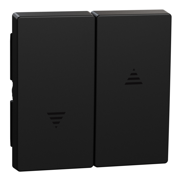 Merten Wippe MEG38550403 Rollladenschalter schwarz matt